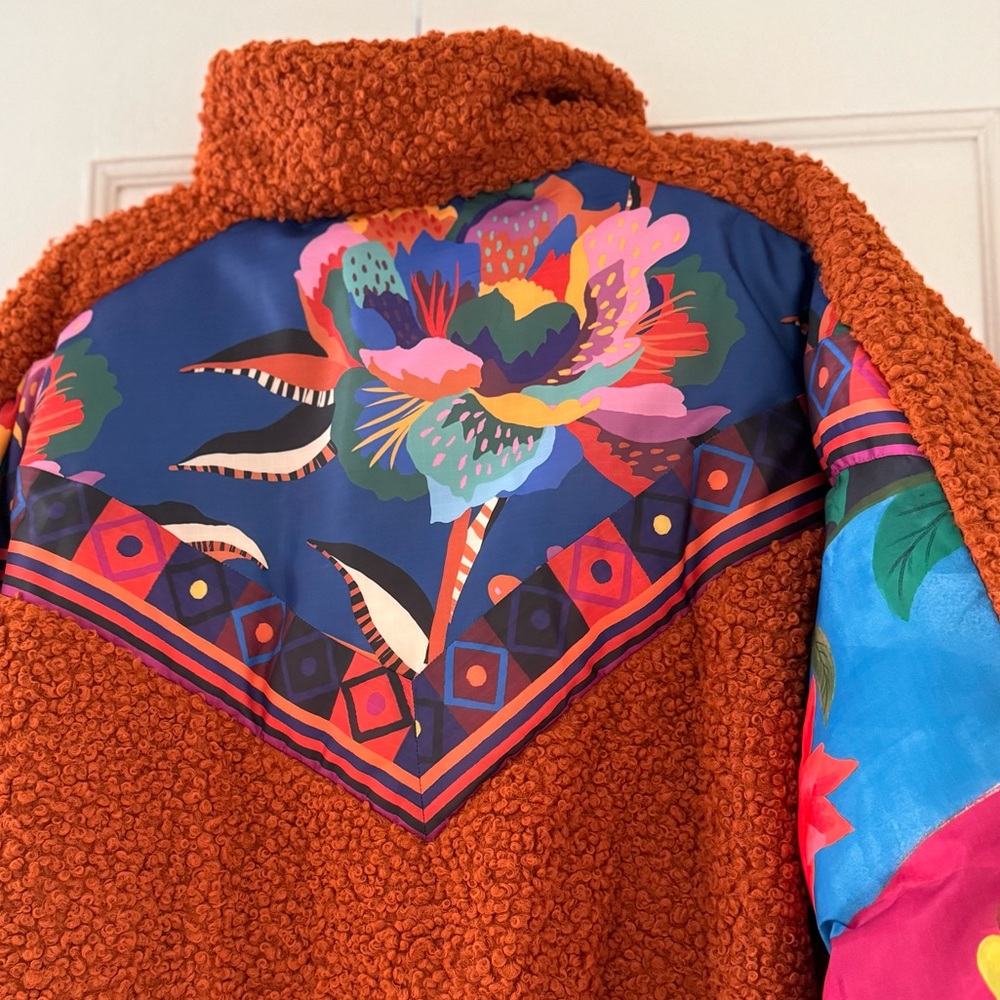 Farm Rio Lucy Floral Jacket - Picture 6 of 14